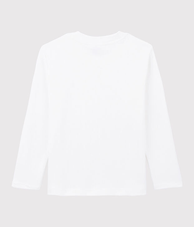 T-shirt in cotone bambina - bambino bianco