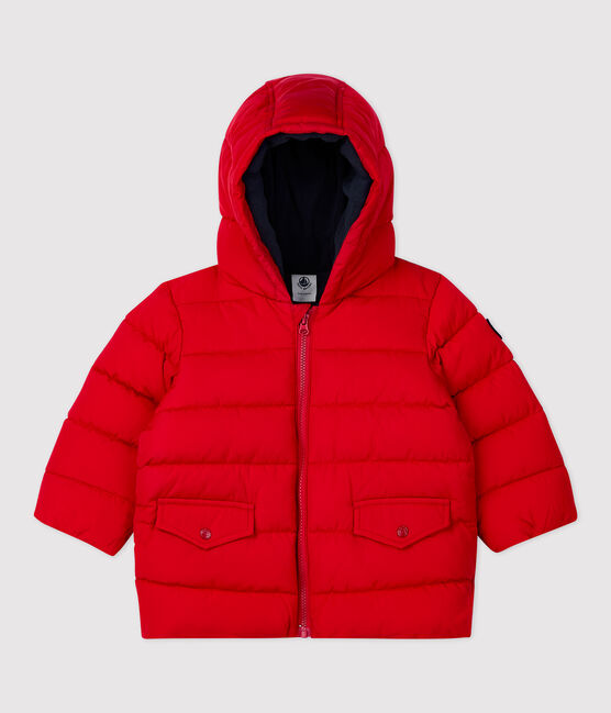 Piumino trapuntato bebè rosso TERKUIT