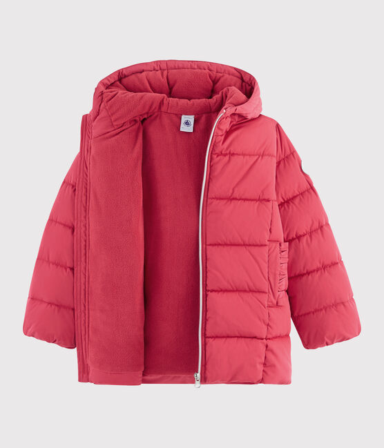 Piumino bambina rosa POPPY