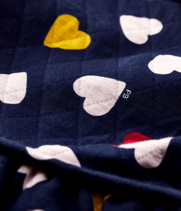 Abito trapuntato beb&egrave;. blu/multicolore