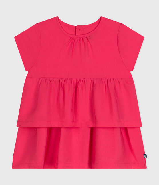 Abito a maniche corte neonato rosa GLOSS