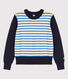 Maglione marinière in cotone donna