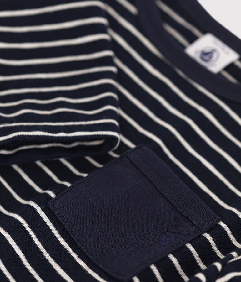 T-shirt a maniche lunghe in jersey sottile neonato SMOKING/ MONTELIMAR