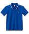 Polo bambino in jersey piqué blu PERSE