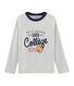 T-shirt serigrafata a manica lunga bambino