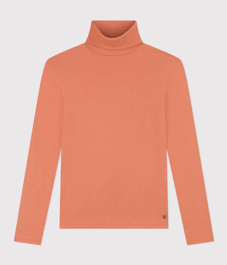 T-shirt dolcevita L'ICONIQUE in cotone Donna rosa