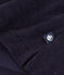 T-shirt LE BOXY in spugna di cotone donna blu SMOKING