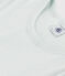 T-shirt a maniche lunghe in cotone blu AGLA