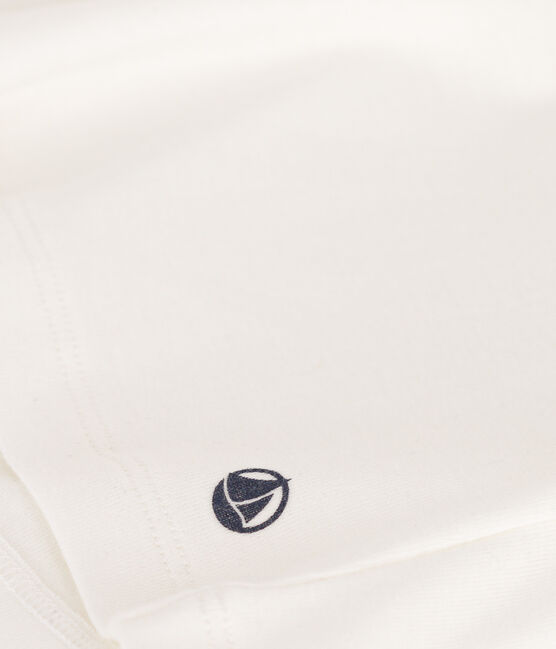 T-shirt bambina in cotone bianco MARSHMALLOW