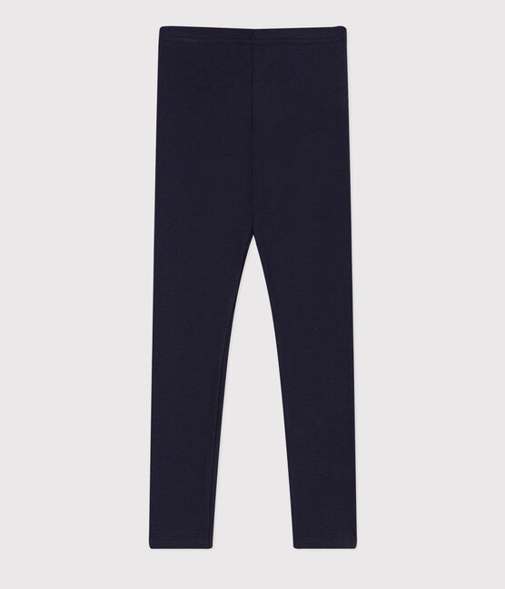 Legging bambina blu SMOKING