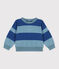 Felpa a righe per bambini in spugna bouclette. CREPUSCULE/ ROVER