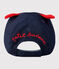 Cappellino bebè bambino blu SMOKING