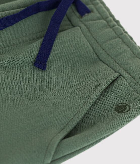 Pantaloni joggers bambino verde CROCO