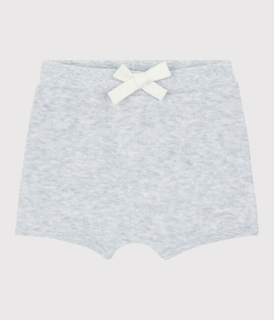 Shorts in spugna bouclette bebé maschio grigio POUSSIERE CHINE