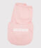 Pigiama millerighe bambina a costine rosa GRETEL/bianco MARSHMALLOW
