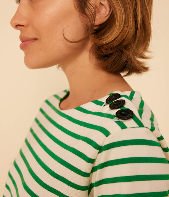 Marinière donna abbottonata in cotone AVALANCHE/ PRADO