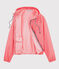 Giacchetta corto unisex rosa GROSEILLER/bianco MARSHMALLOW