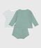 Completo nascita tre pezzi in cotone e T-shirt a righe con limone PAUL/ MULTICO