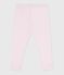 Leggings in cotone tinta unita neonato rosa BARELY