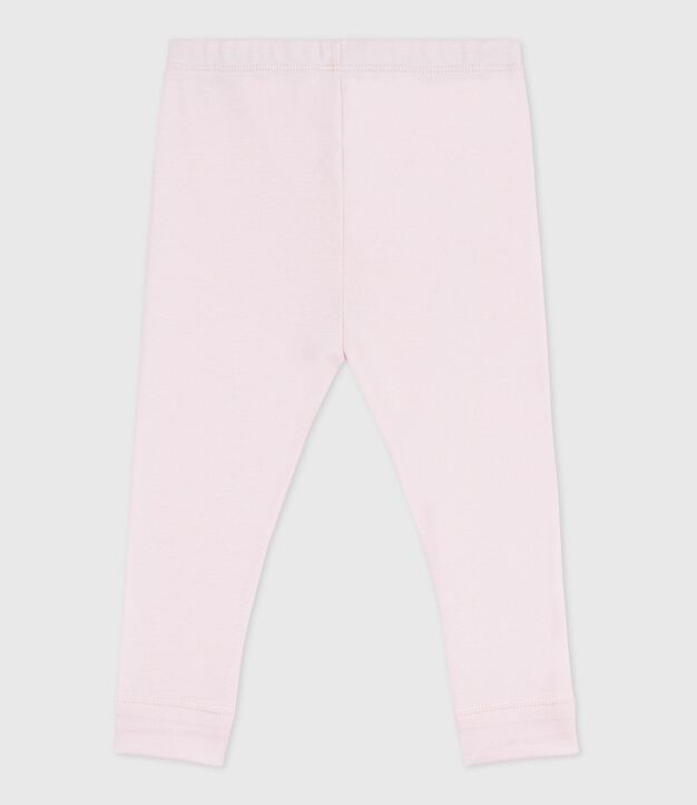 Leggings in cotone tinta unita neonato BARELY