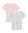Lotto di 2 t-shirts a maniche corte per bambina variante 1