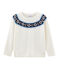 Pull bambina bianco MARSHMALLOW/bianco MULTICO
