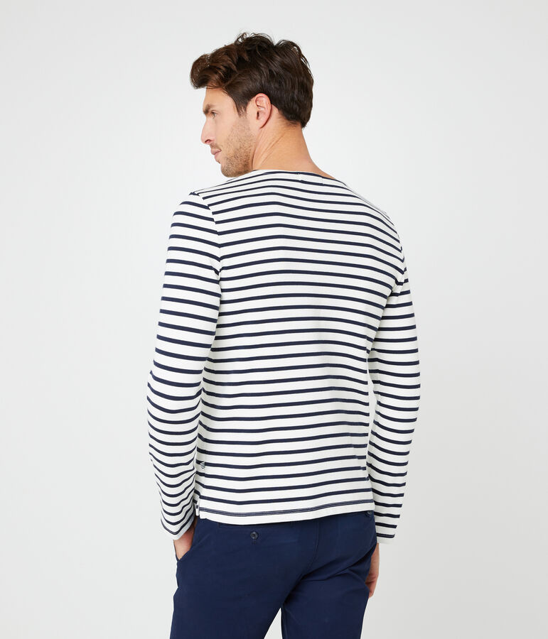 Marini&egrave;re iconica uomo bianco/blu