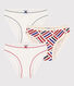 Confezione da 3 slip bambina in cotone