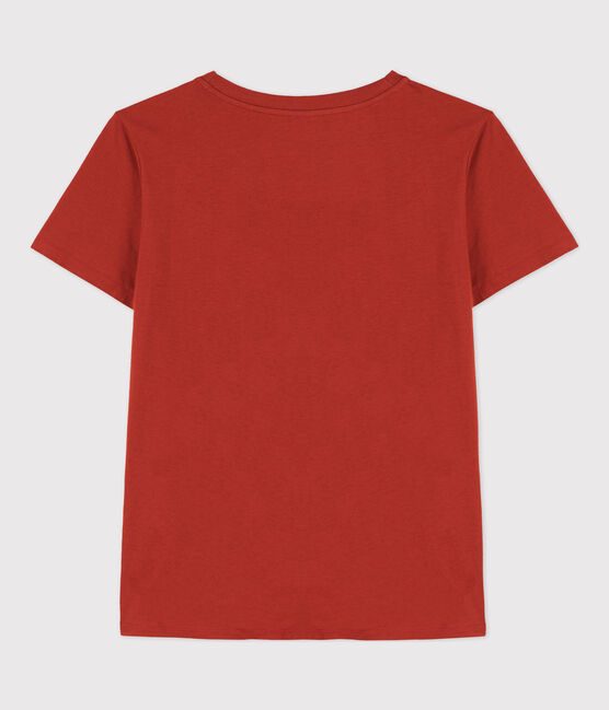 T-shirt LE DROIT girocollo in cotone Donna rosso HARISSA