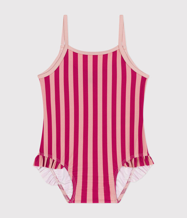 Costume da bagno beb&egrave; rosa/rosa