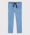 Pantaloni in molleton denim bambino blu DENIM CLAIR
