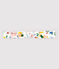 Fascia in cotone bambina bianco MARSHMALLOW/bianco MULTICO