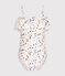 Costume da bagno intero con stampa bambina bianco MARSHMALLOW/bianco MULTICO