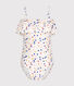 Costume da bagno intero con stampa bambina
