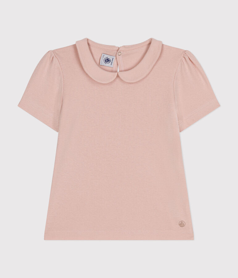 T-shirt a maniche corte bambina rosa SALINE