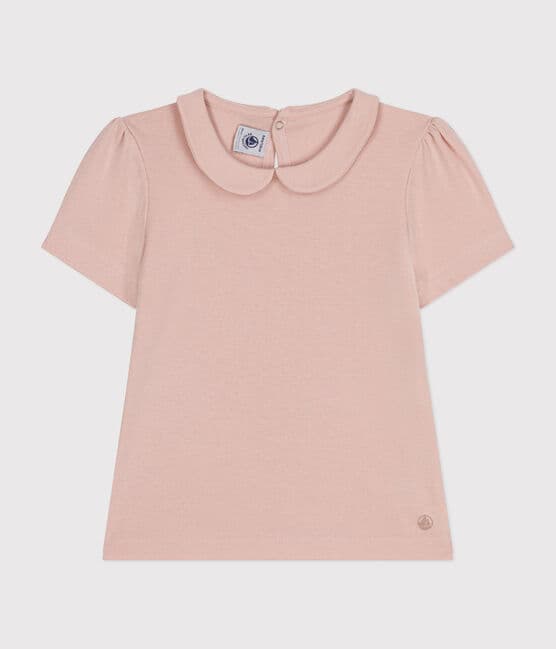 T-shirt a maniche corte bambina rosa SALINE