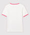 T-shirt cotone Donna bianco MARSHMALLOW/rosa GRETEL