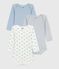 Set di body a maniche lunghe in cotone con balene stampate neonato variante 1