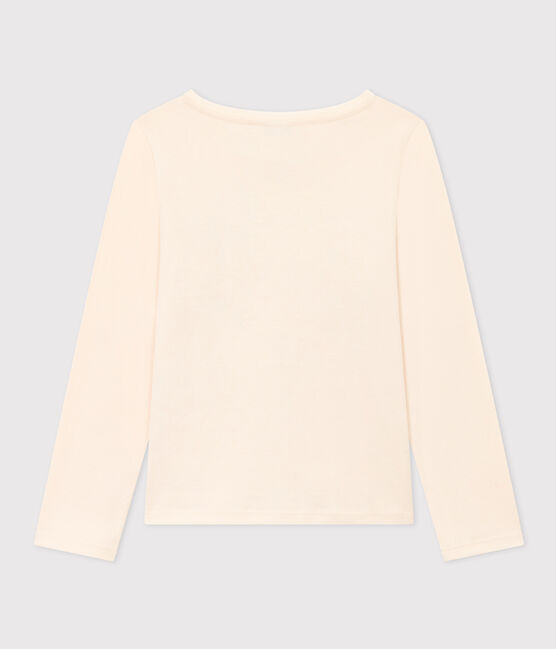 T-shirt maniche lunghe in cotone bambina AVALANCHE/ POLOCHON