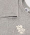T-shirt bebè a maniche lunghe in cotone grigio CHATON CHINE