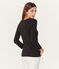 T-shirt maniche 3/4 donna nero NOIR