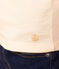 T-shirt a maniche lunghe in cotone bambino unisex  ecru AVALANCHE