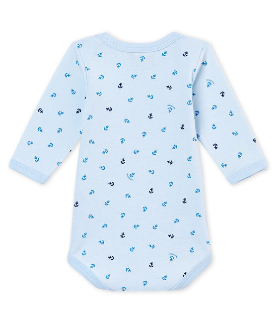 Body a maniche lunghe per bebé maschio blu FRAICHEUR/blu ALASKA