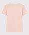 T-shirt L'ICONIQUE girocollo in cotone Donna rosa SALINE