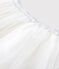 Gonna in tulle con paillettes bambina bianco MARSHMALLOW/grigio ARGENT