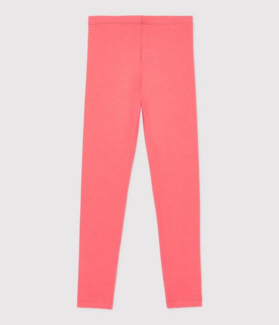 Jeggings bambina in jersey elasticizzato arancione PEACHY