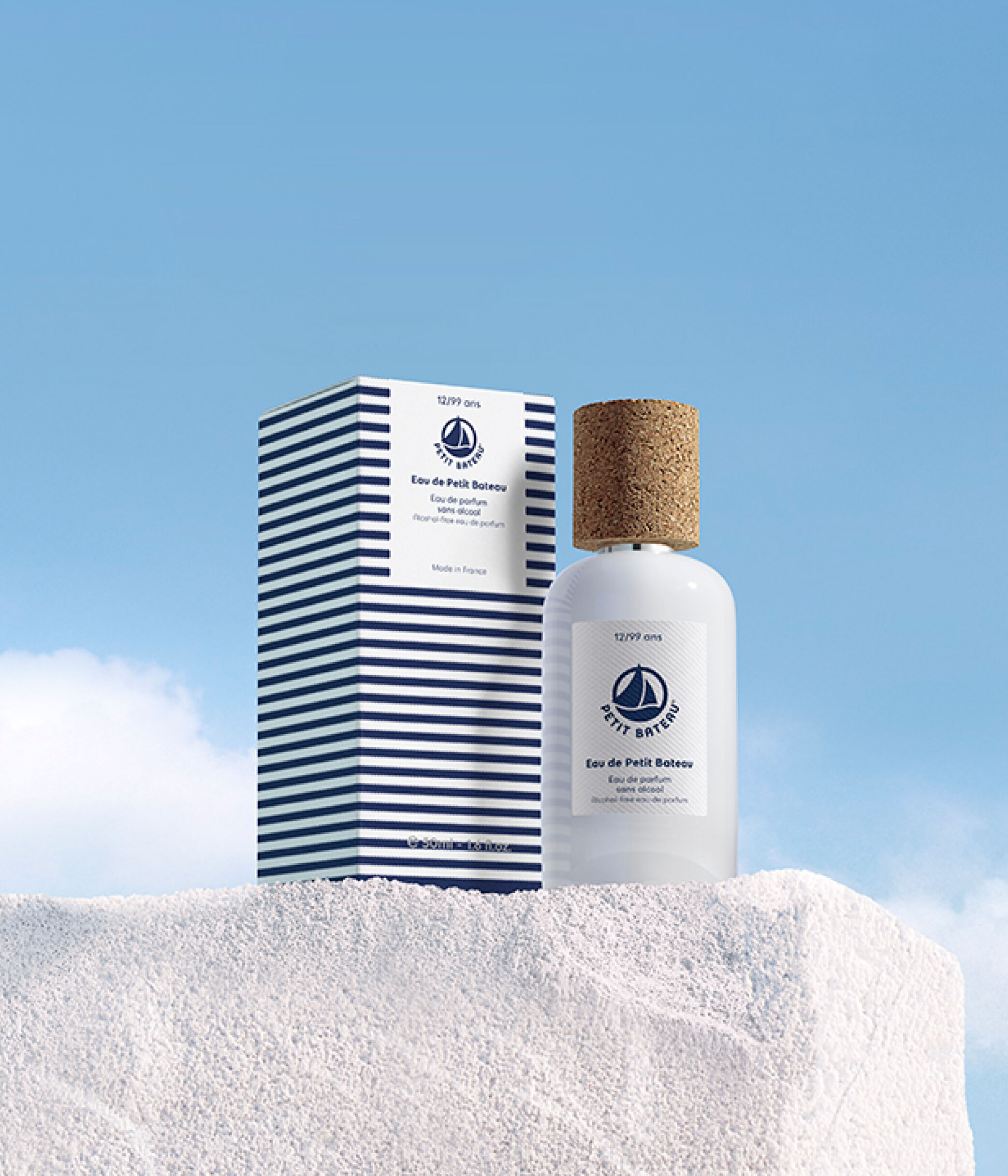 Eau de parfum senza alcol 50 ml bianco/bianco