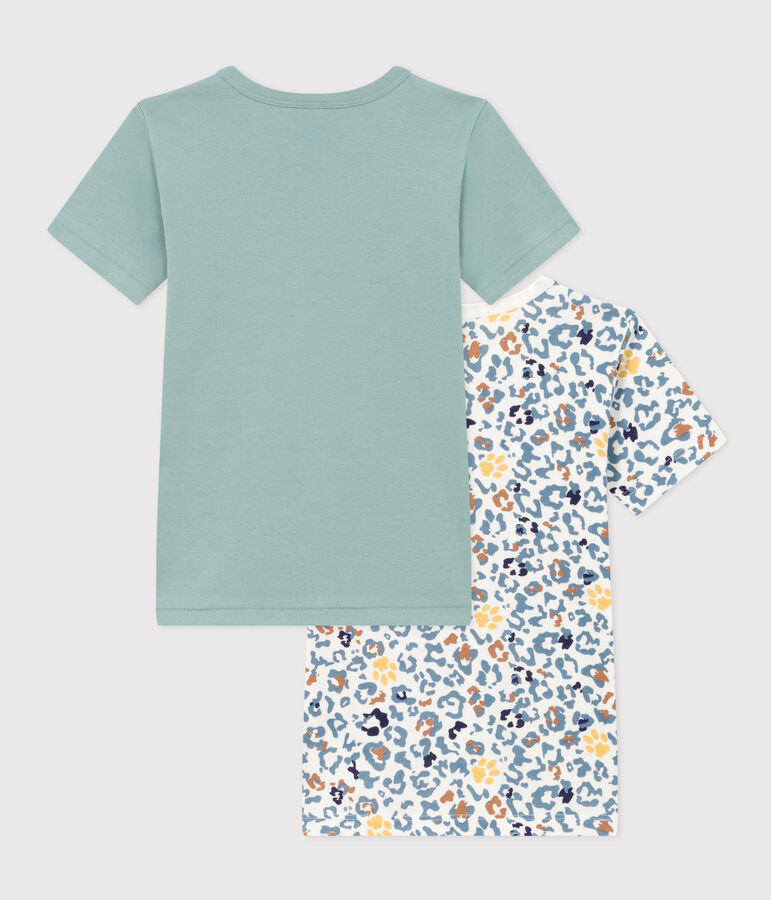 Confezione da 2 t-shirt manica corta bambino in cotone variante 1