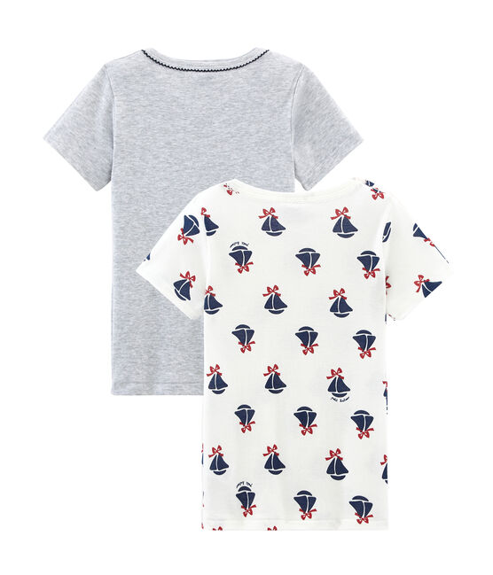 Duo t-shirt bambina maniche corte variante 1