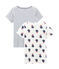 Duo t-shirt bambina maniche corte variante 1